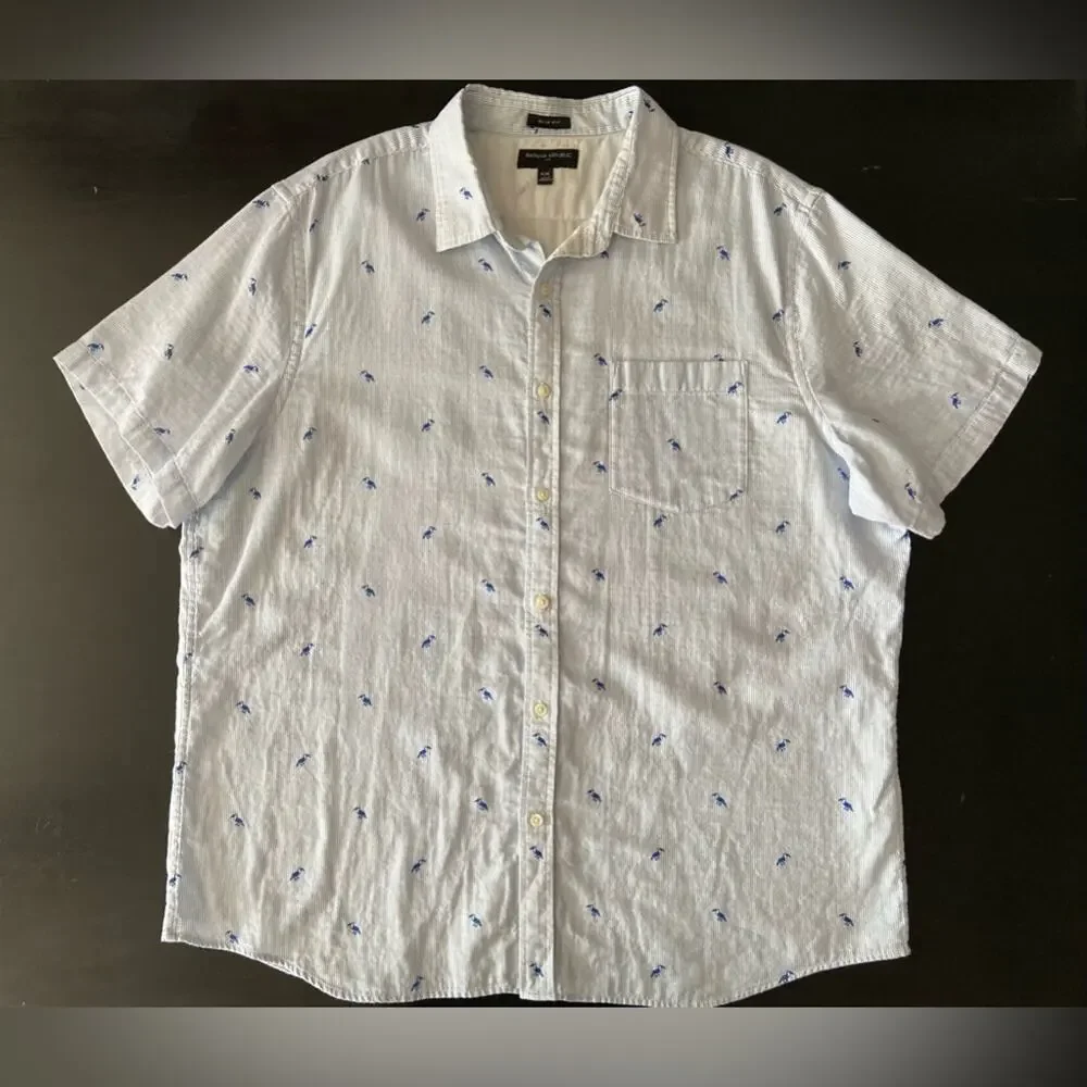 BANANA REPUBLIC Soft Cotton Slim-Fit Button Down Shirt sz XXL